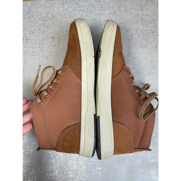 Timberland Davis Square Chukka Boots Men\'s 8.5 M Wheat Nubuck Comfort‎ Lace Up main image 4